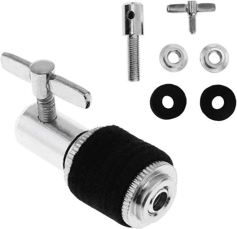 YXCCSE 2 Pack Hi Hat Clutch Jazz Drum Clutch fit 6mm 1/4" Rod, Aluminum Alloy Hi-hat Stand Post Accessory Cymbal for Hi Hat Drop Clutch Cymbal Jazz Drum Parts Accessories - Image 2